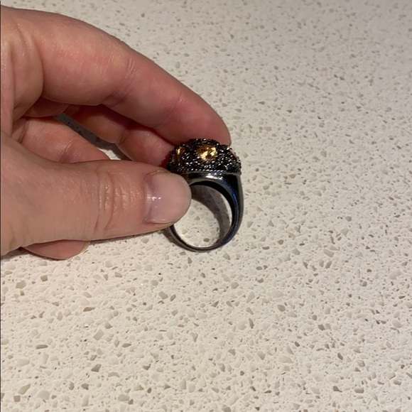 Grey gem ring - Picture 4 of 4